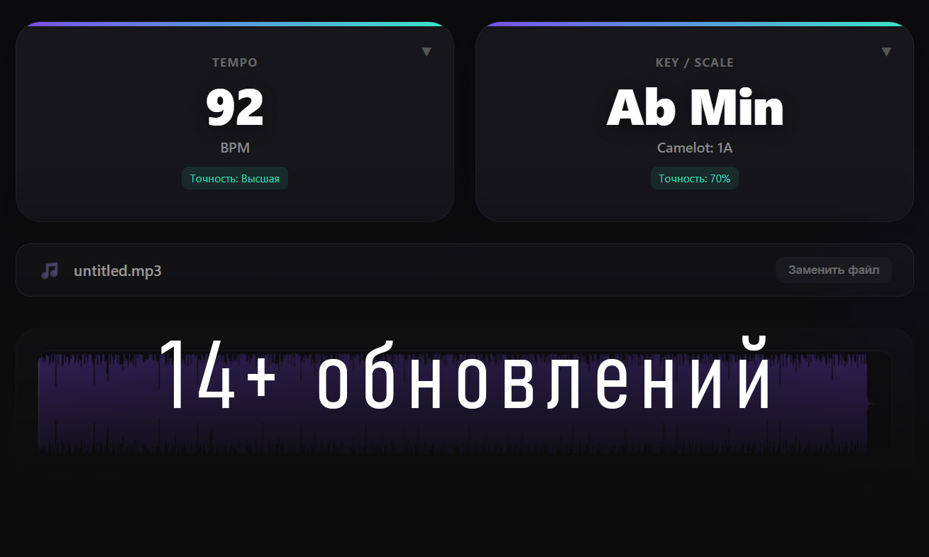 Глобальный апдейт: 14+ улучшений на AI Music Tools